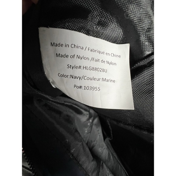 Navy Puffer Tote Bag - Picture 13 of 14